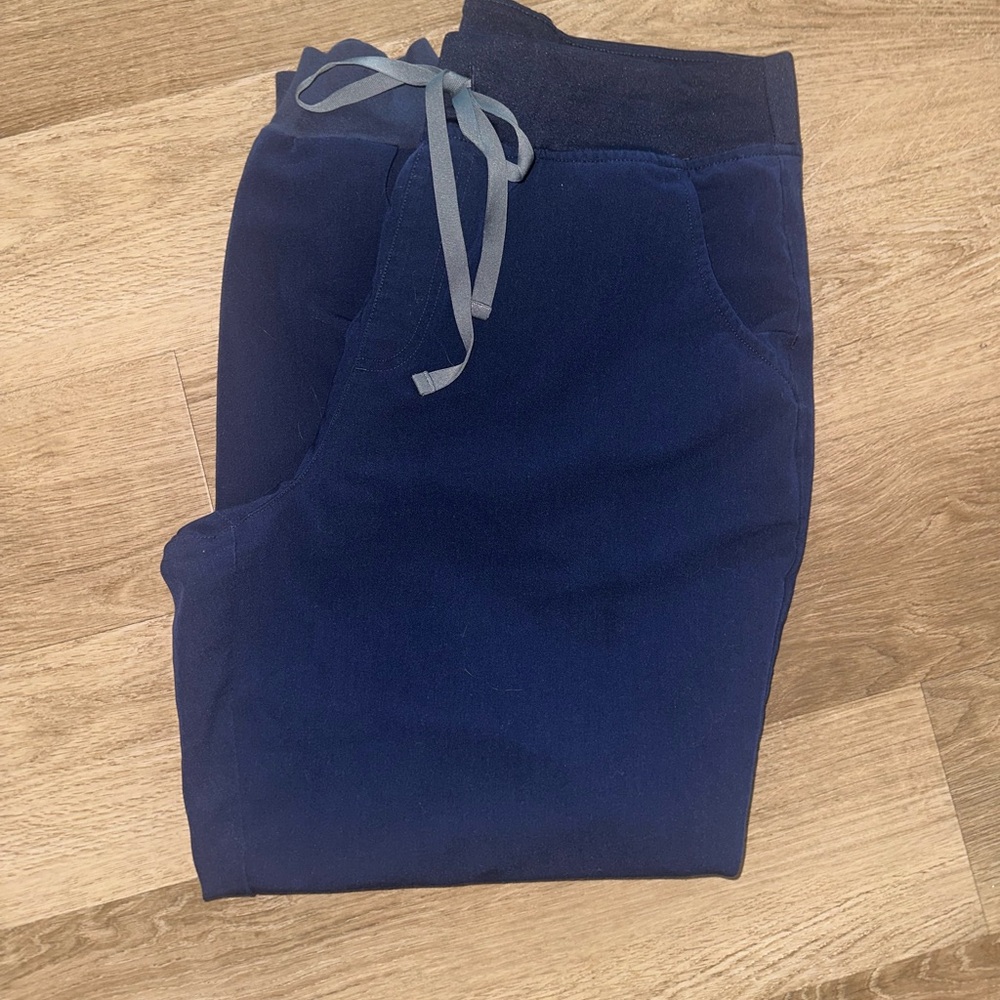 Figs Zamora joggers scrub pants size XL NAVY